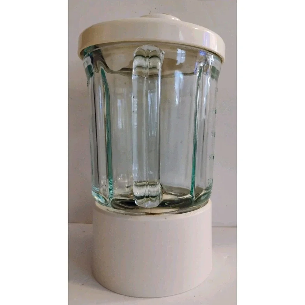 KitchenAid Blender Glass Jar Replacement Pitcher Lid Base Blade KSB5 KSB3 White